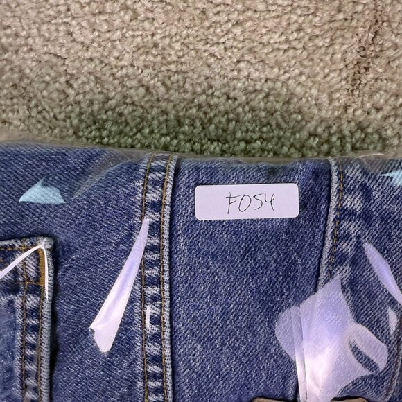 Levi Strauss Signature Mens Jeans 38x30 Blue Denim Relaxed Fit Straight Leg F054 - Picture 12 of 12